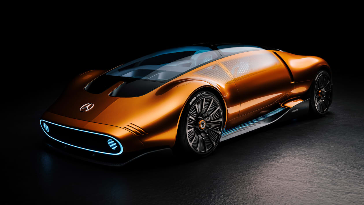 New Mercedes Vision One-Eleven concept answers Porsche Mission X